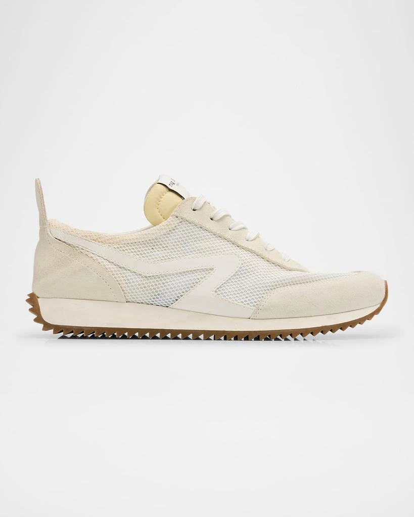 Rag & Bone Mixed Leather Retro Runner Sneakers 1