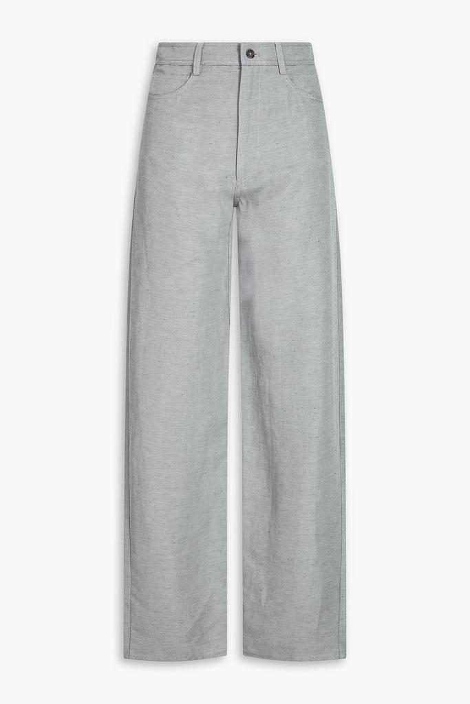 Loulou Studio Peran slub woven straight-leg pants