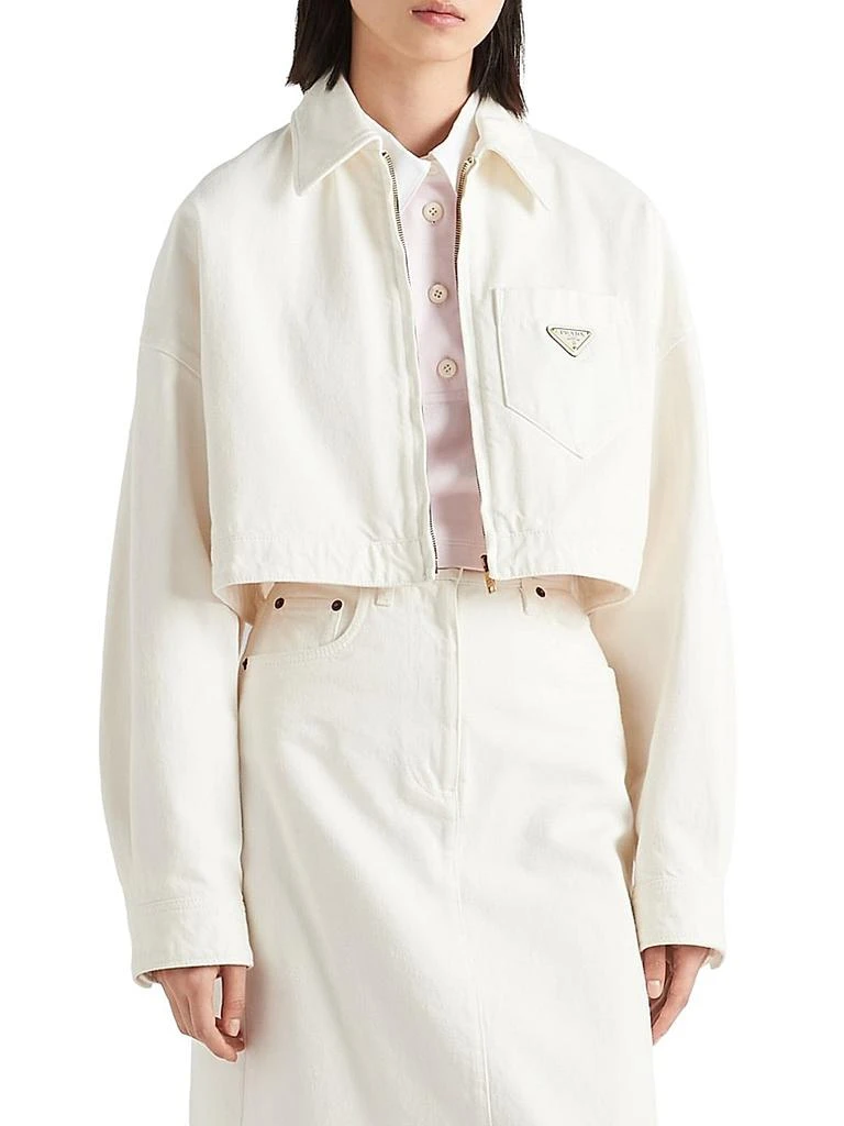 Prada Denim Blouson Jacket 2
