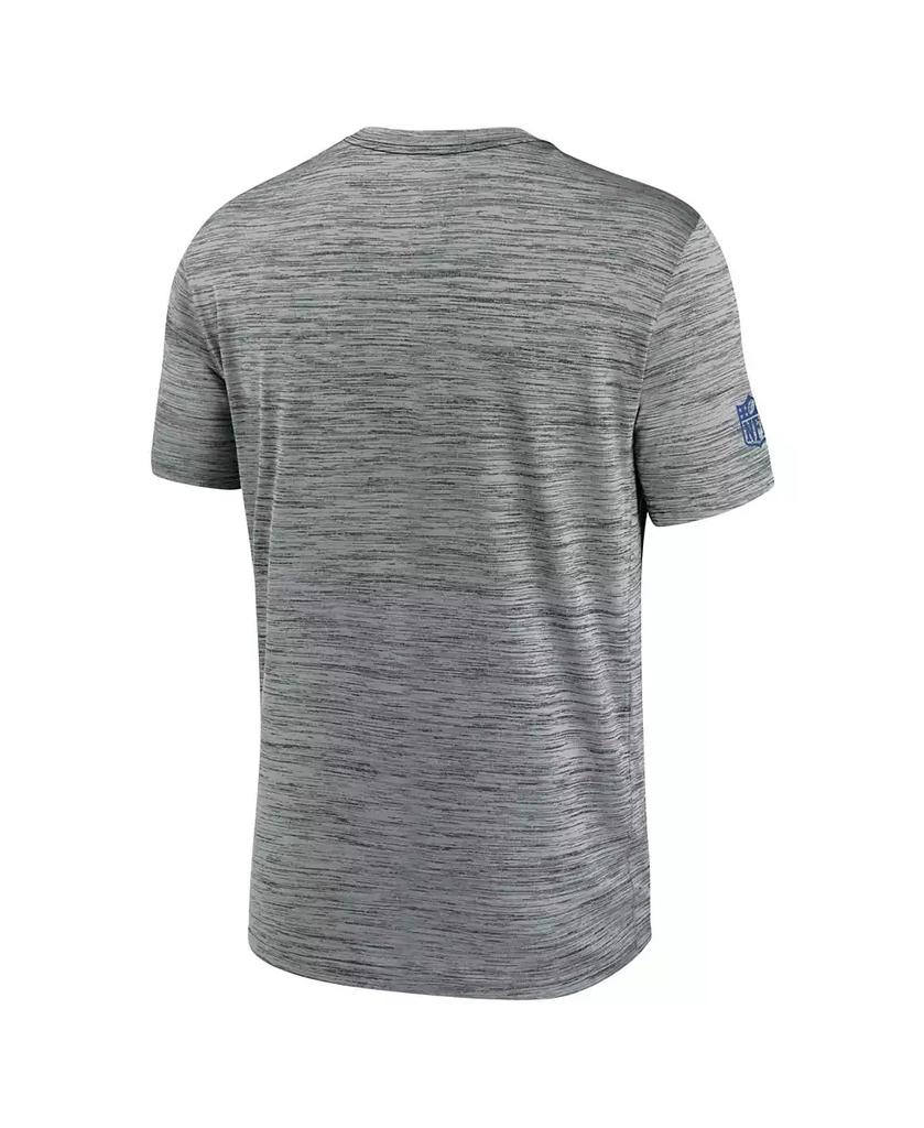 NIKE Men's Gray New York Giants Sideline Velocity Performance T-Shirt