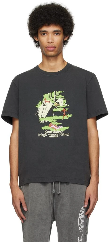 Carne Bollente Black 'Magic Woods Festival' T-Shirt 1