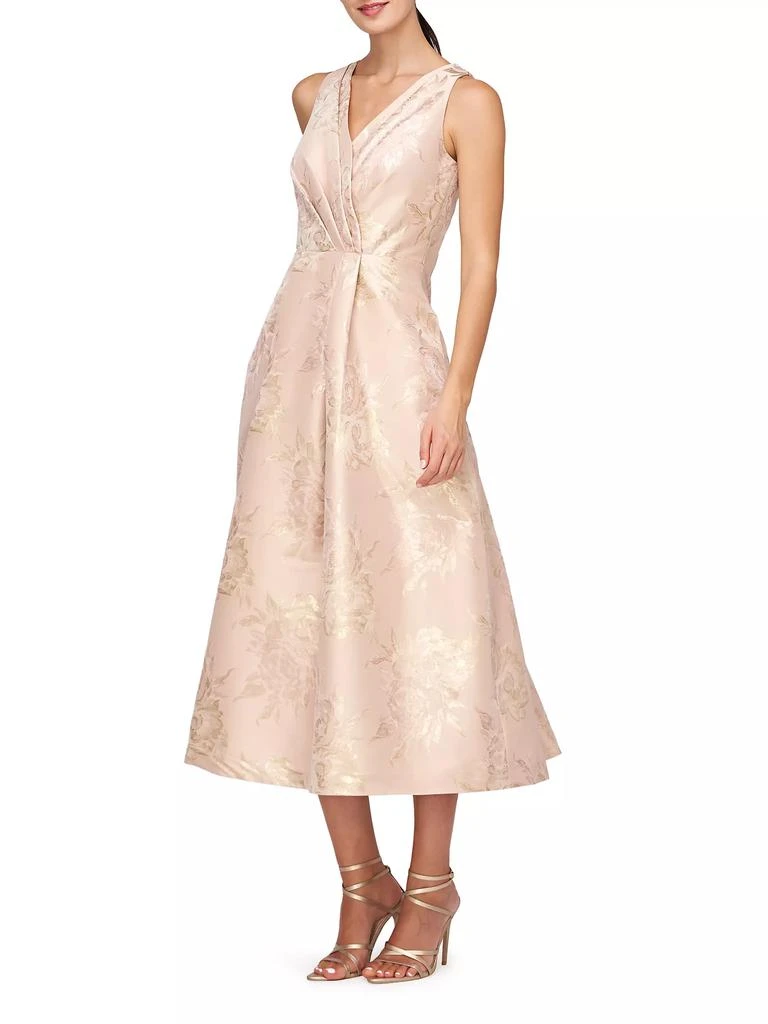 Kay Unger Poppy Tea-Length Dress 3