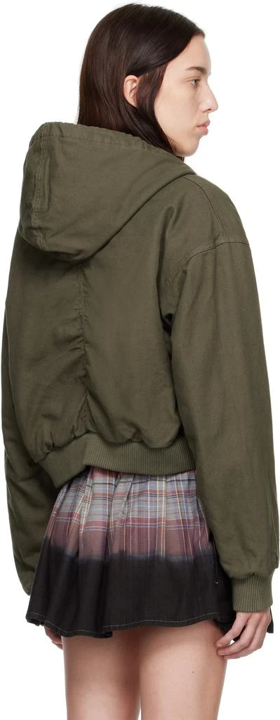 Jordan Khaki Travis Scott Edition Hooded Canvas Jacket 3