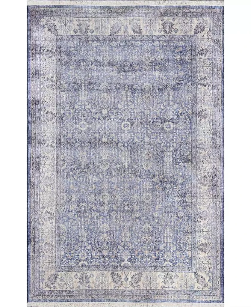 Momeni Helena HEL-4 Blue 2'6" x 10' Runner Rug 1