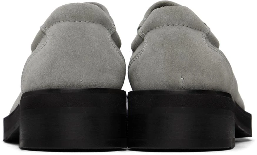 Soulland Gray Moog Suede Loafers 2