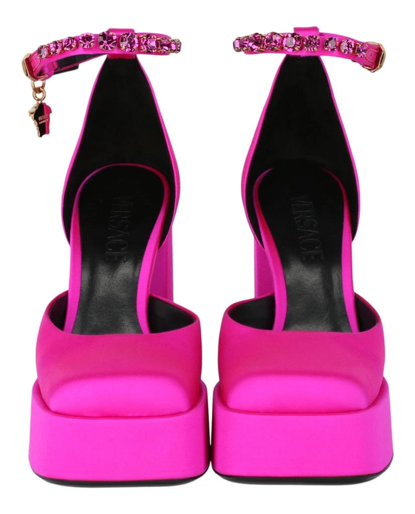 Versace Medusa Aevitas Satin Pumps 5