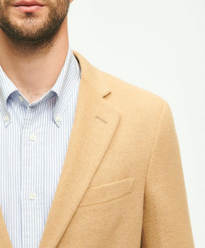Brooks Brothers Classic Fit Camel Hair Twill 1818 Sport Coat