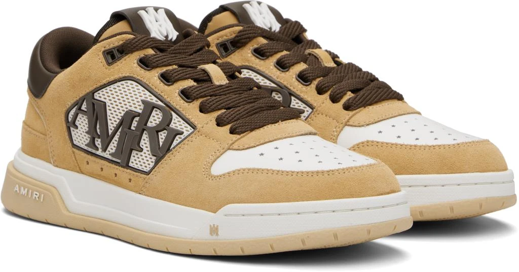AMIRI Tan Classic Low Sneakers 4