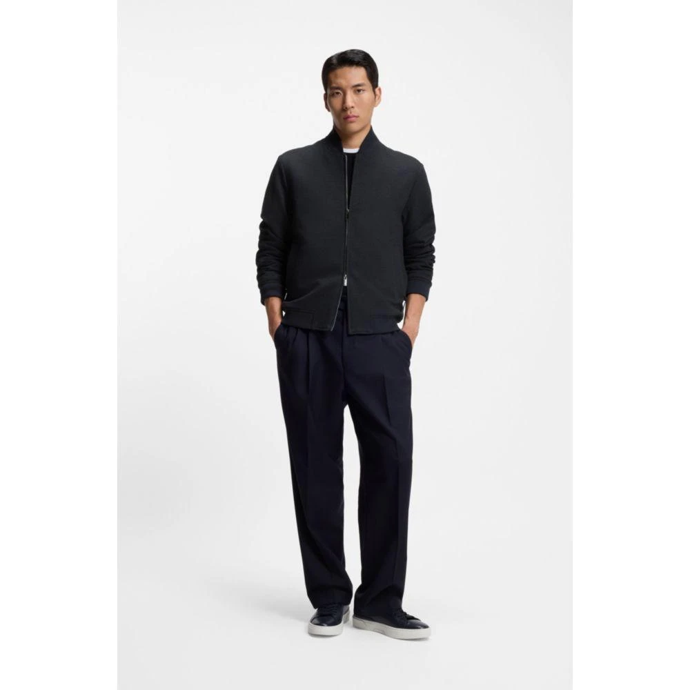 Hugo Boss Slim-fit jacket in wrinkle-resistant fabric 2
