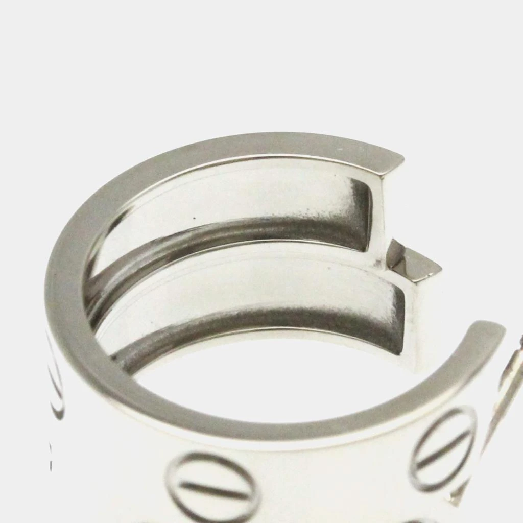 Cartier Cartier 18K White Gold Love Hoop Earrings 6