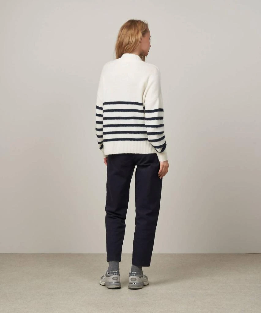 Hartford Mercia Pullover Sweater In White 3