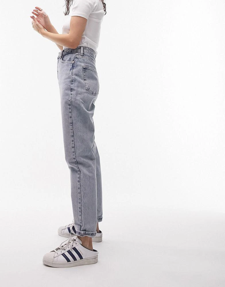Topshop Topshop Original Mom high rise jean in bleach 3