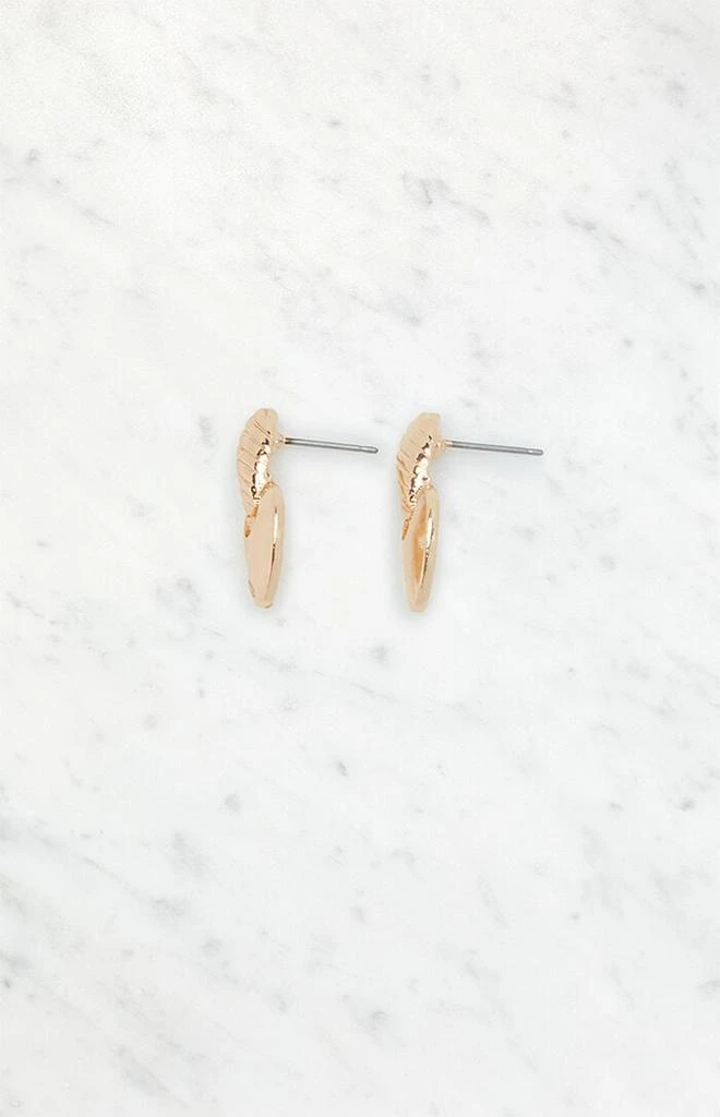 LA Hearts Mini Teardrop Earrings 1