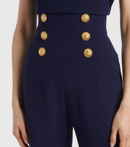 Balmain High-rise wide-leg jeans 4