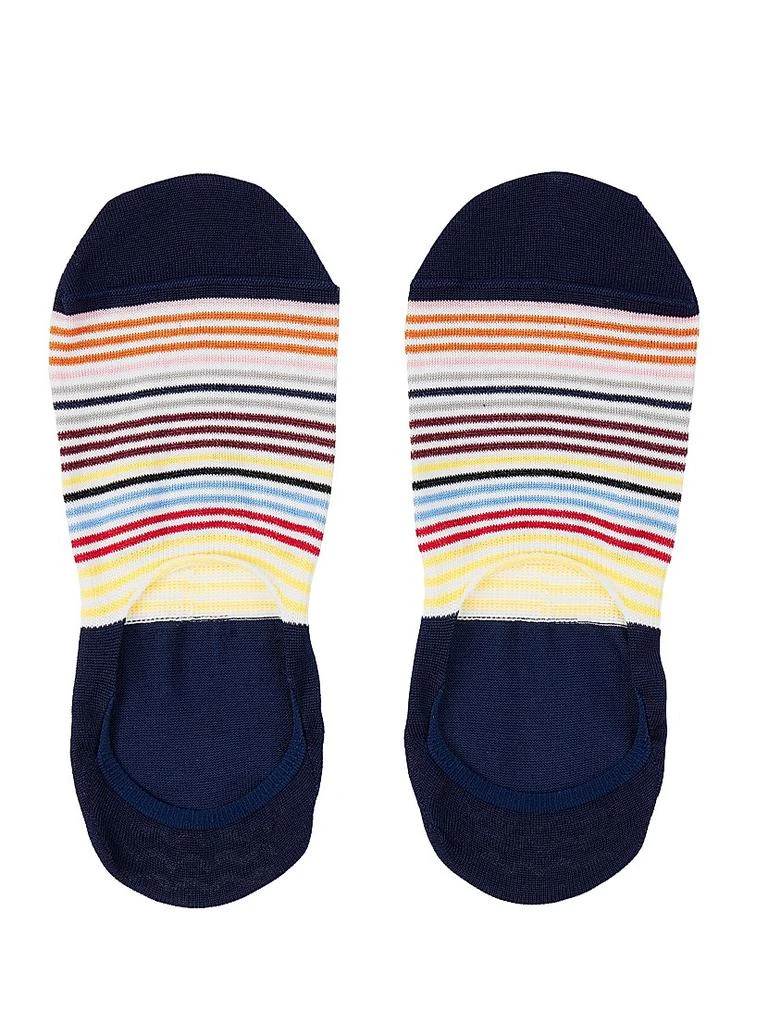 Paul Smith 3-Pack Striped No-Show Socks 2