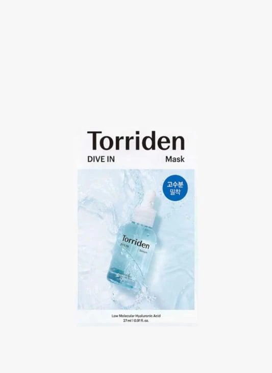Torriden DIVE IN - Sheet mask with low molecular weight hyaluronic acid 1