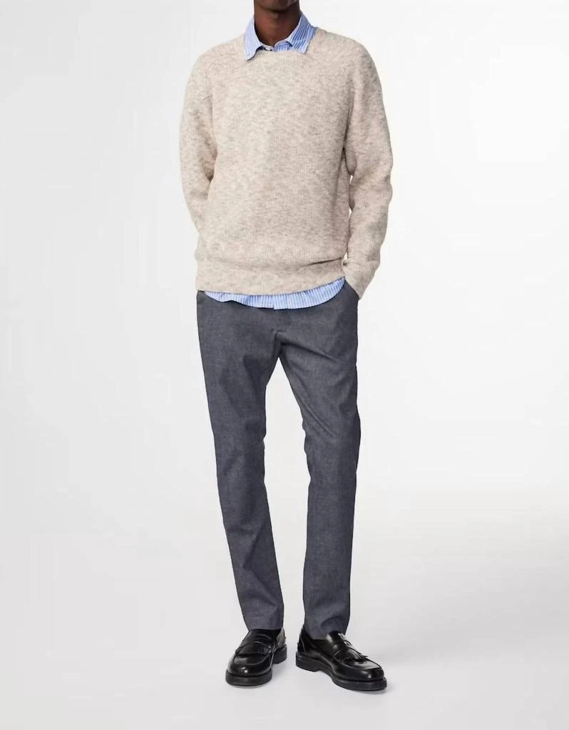 NN07 Nn07 - Theo Melange Tailored Slim Fit Chino Pants 3