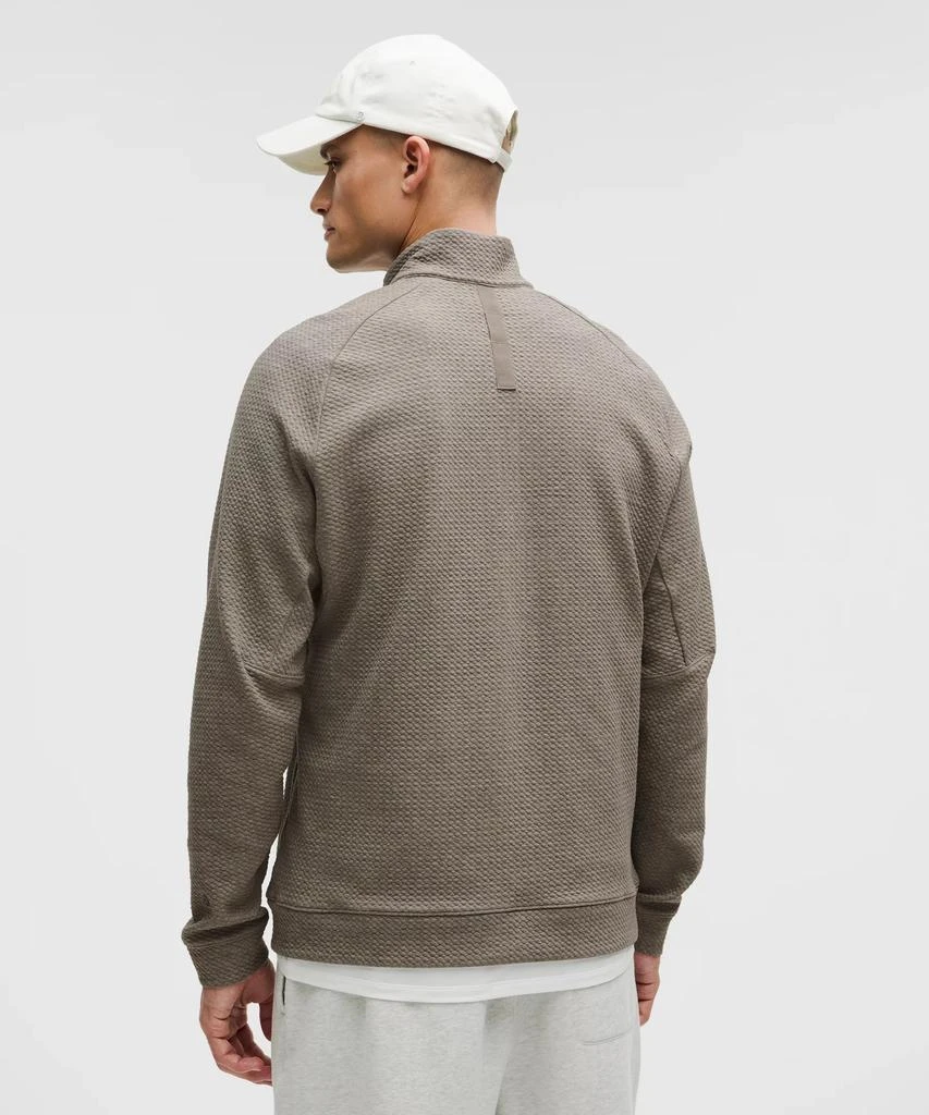 Lululemon Textured Double-Knit Cotton Half Zip 17