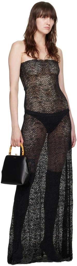 Beaufille SSENSE Exclusive Black Anise Maxi Dress 4