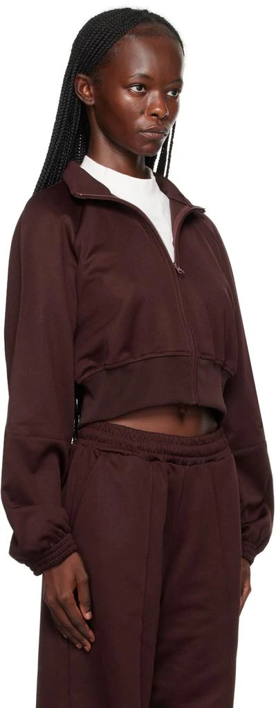 Reebok Burgundy Cropped Jacket 2