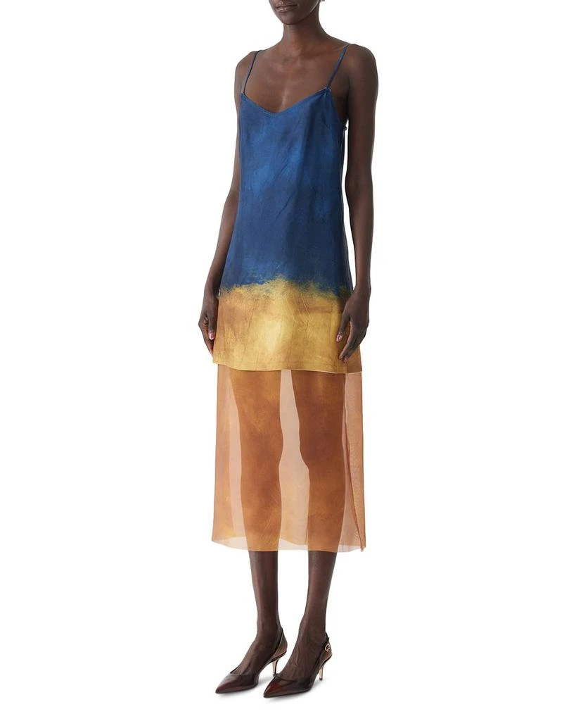 Jason Wu Painted Stripe Slip Dress 4