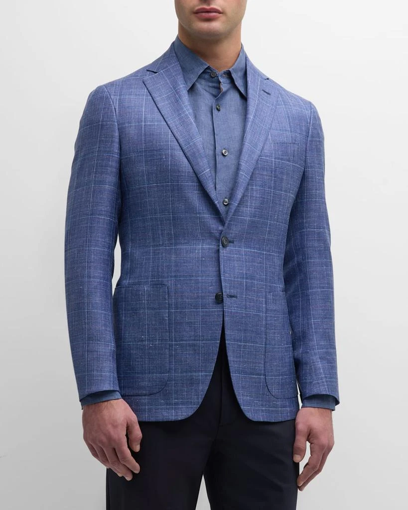 Canali Men's Windowpane Sport Coat 1