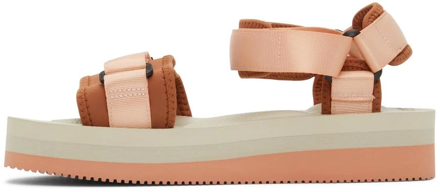 SUICOKE Pink CEL-VPO Sandals 3