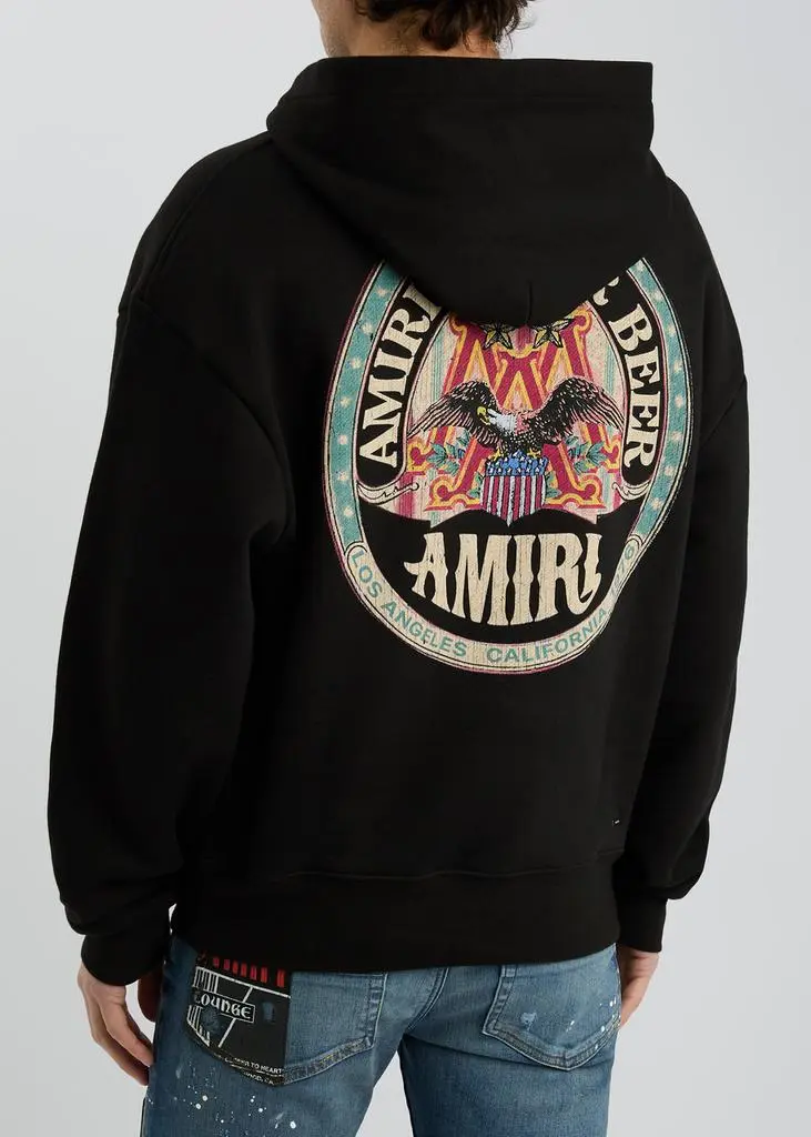 AMIRI Eagle hooded cotton sweatshirt 3