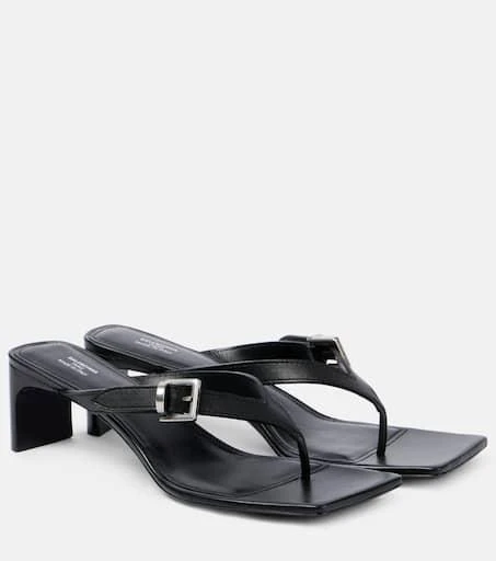 Balenciaga Bel Air 50 leather sandals 1