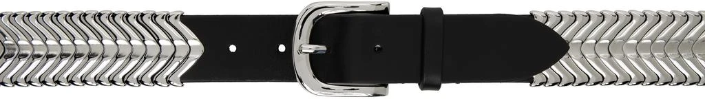 Isabel Marant Black & Silver Tehora Belt 1