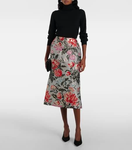 Gianvito Rossi Robbie 55 suede slingback pumps 3