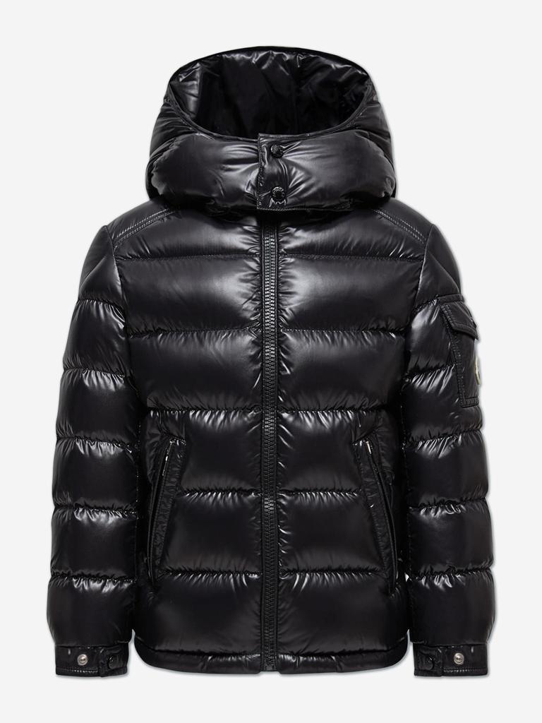 Moncler Moncler Enfant Kids Down Padded Maya Jacket in Black