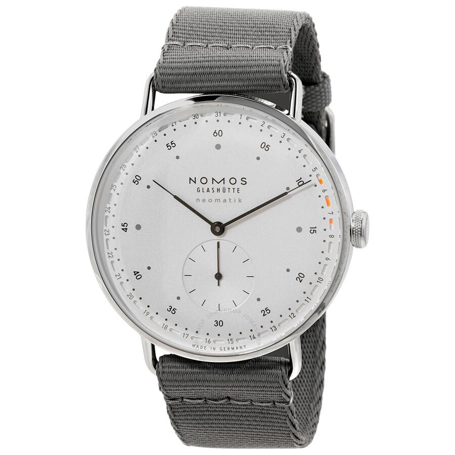 Nomos Glashutte Metro Neomatik Automatic White Dial Men's Watch 1165