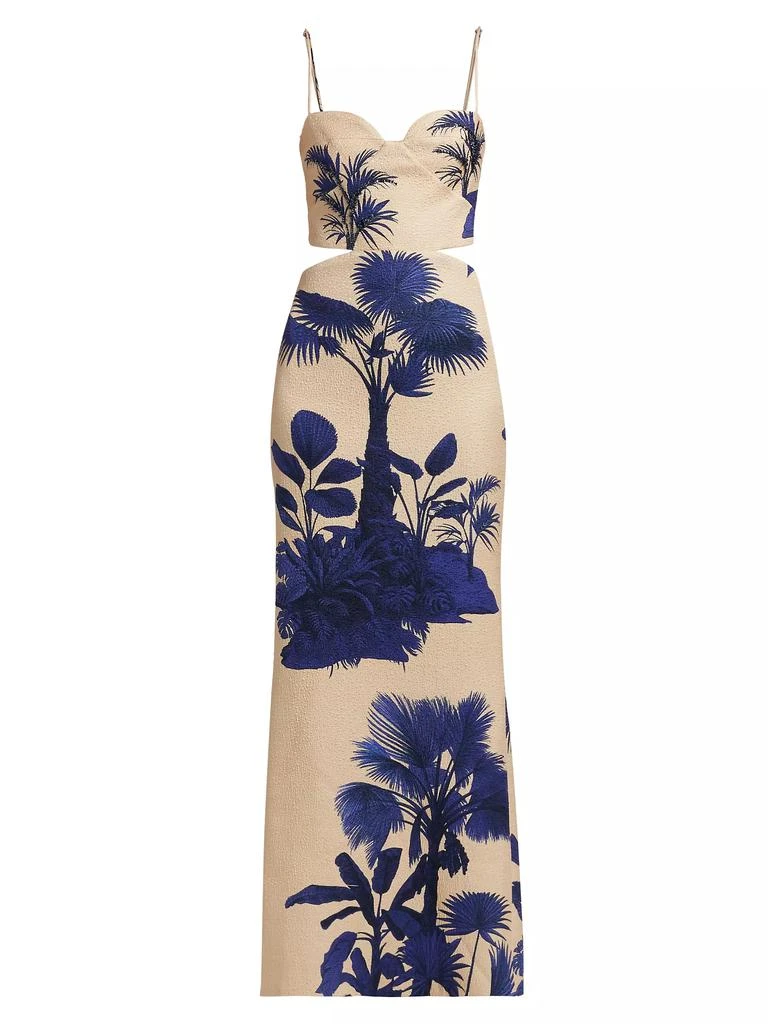 JOHANNA ORTIZ Ocean Of Secrets Maxi Dress 1