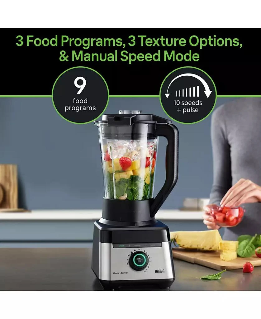 Braun TriForce 10-Speed 1200-Watt Power Blender 5