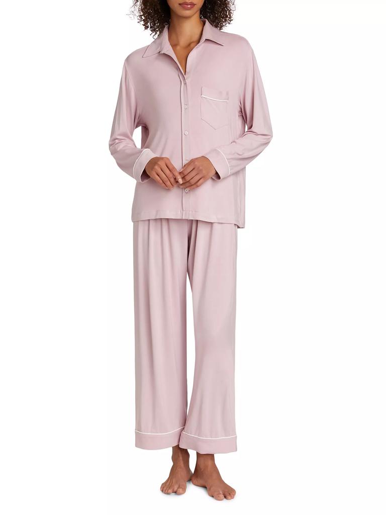 Pour Les Femmes Long-Sleeve Pajama Set