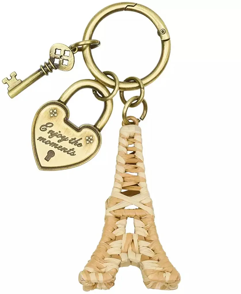 Patricia Nash Raffia Eiffel Tower Bag Charms
