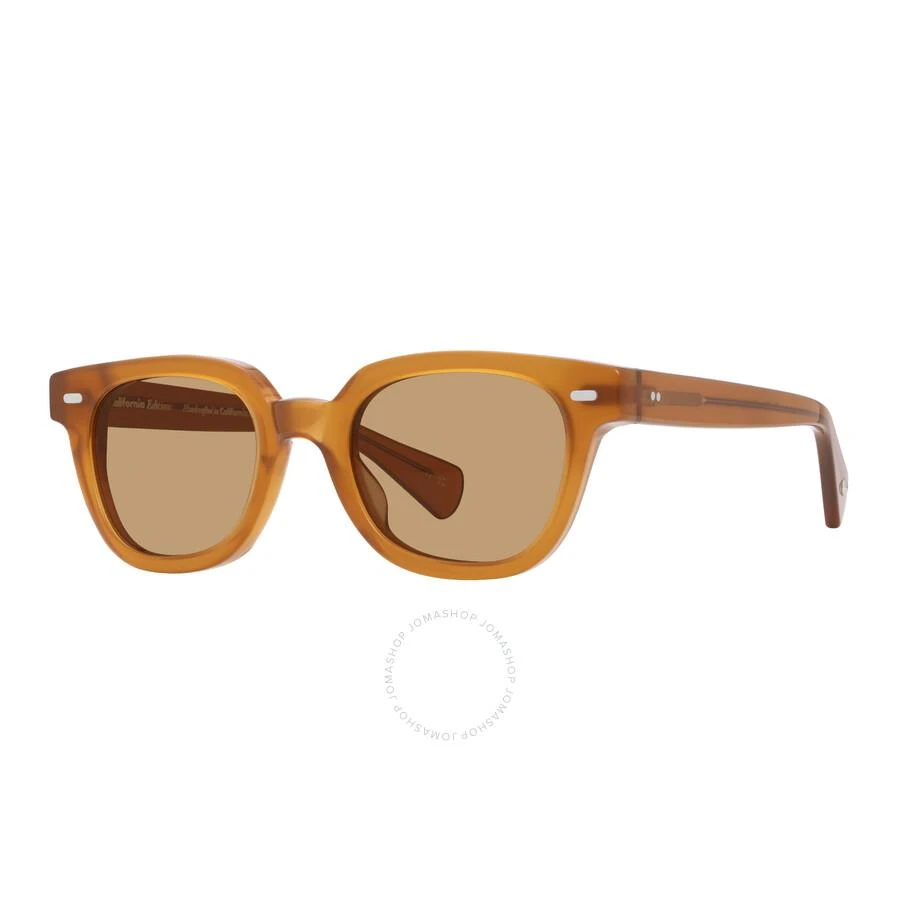 GARRETT LEIGHT GLCO x JOSH PESKOWITZ SUN Marigold Square Men's Sunglasses 2146 OR/MAG 47 2