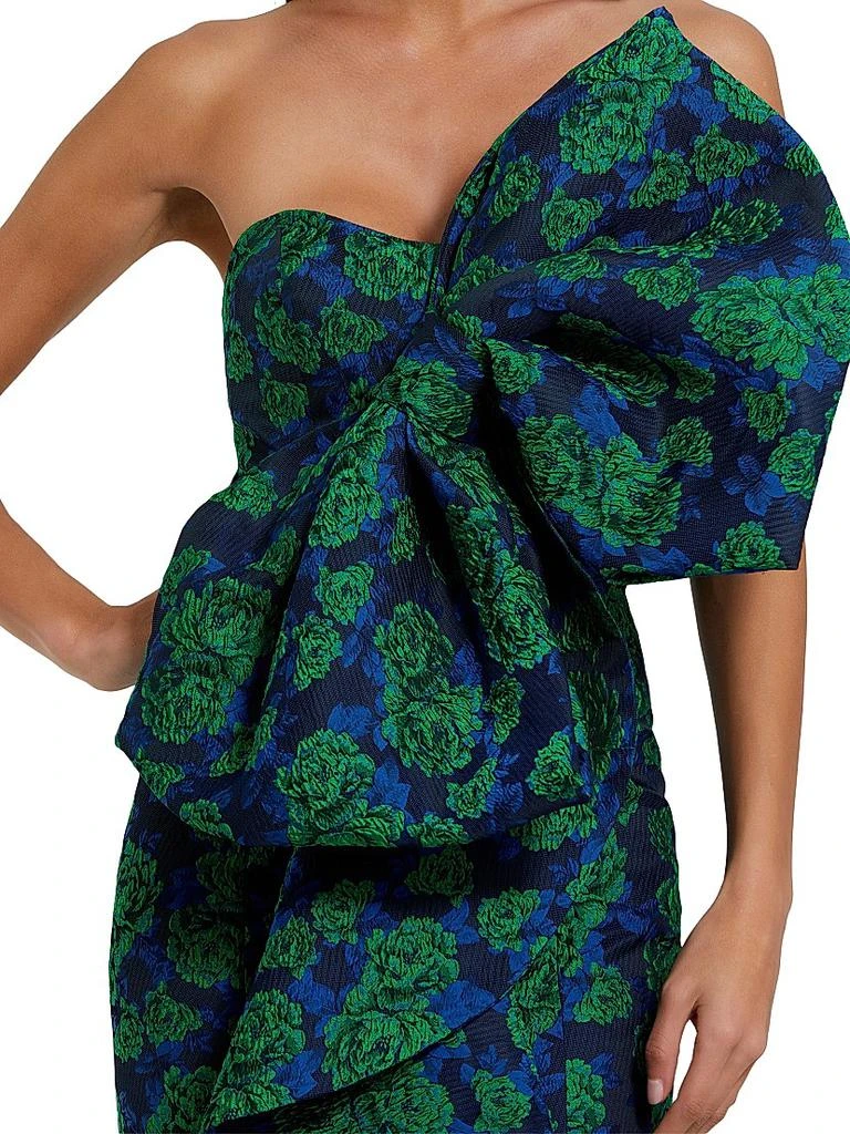 Mac Duggal Bow-Detail Floral Brocade Strapless Gown - Dresses & Skirts -  Compare Prices from 7+ Stores - Free Shipping - BeyondStyle