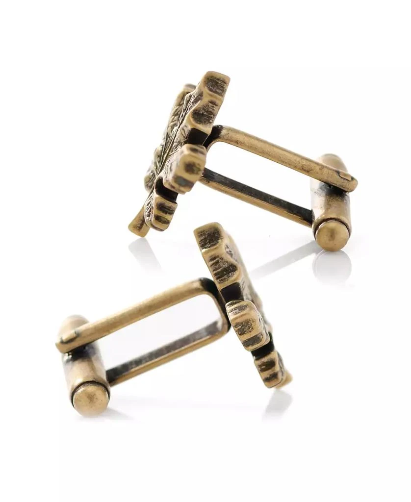 Cufflinks Inc. Men's 3D Maple Leaf Cufflinks 4