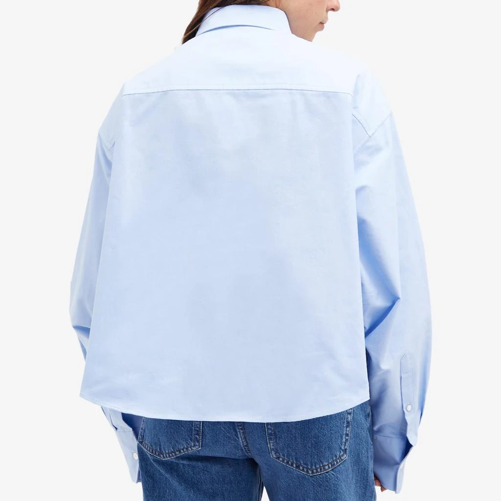 AMI AMI Paris Tonal ADC Cropped Oversized Shirt 3