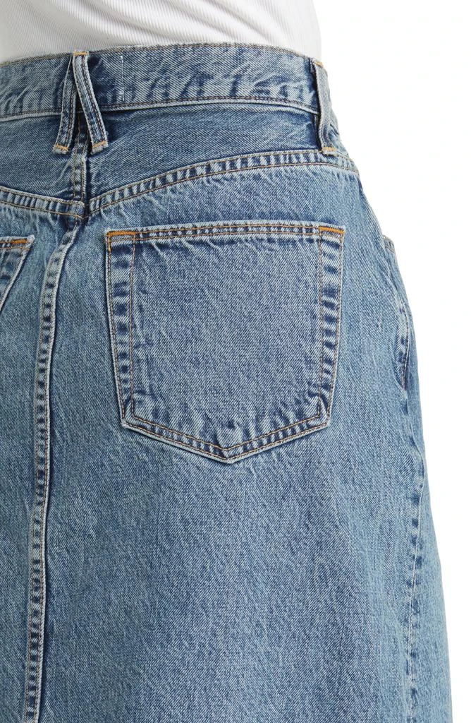 SLVRLAKE Dallas Cotton Denim Maxi Skirt 4