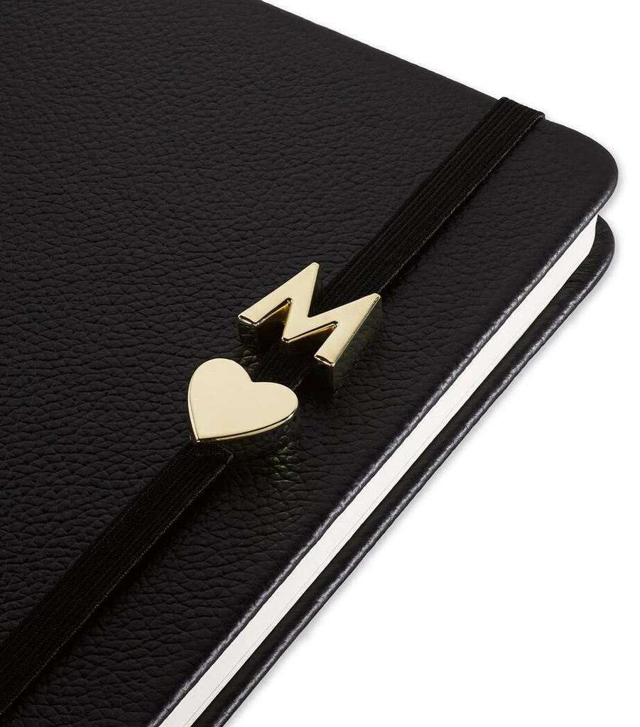 Moleskine Gold-Plated F Notebook Charm 4