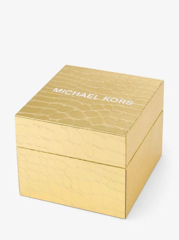 Michael Kors Limited-Edition Oversized Maritime Two-Tone Watch 6