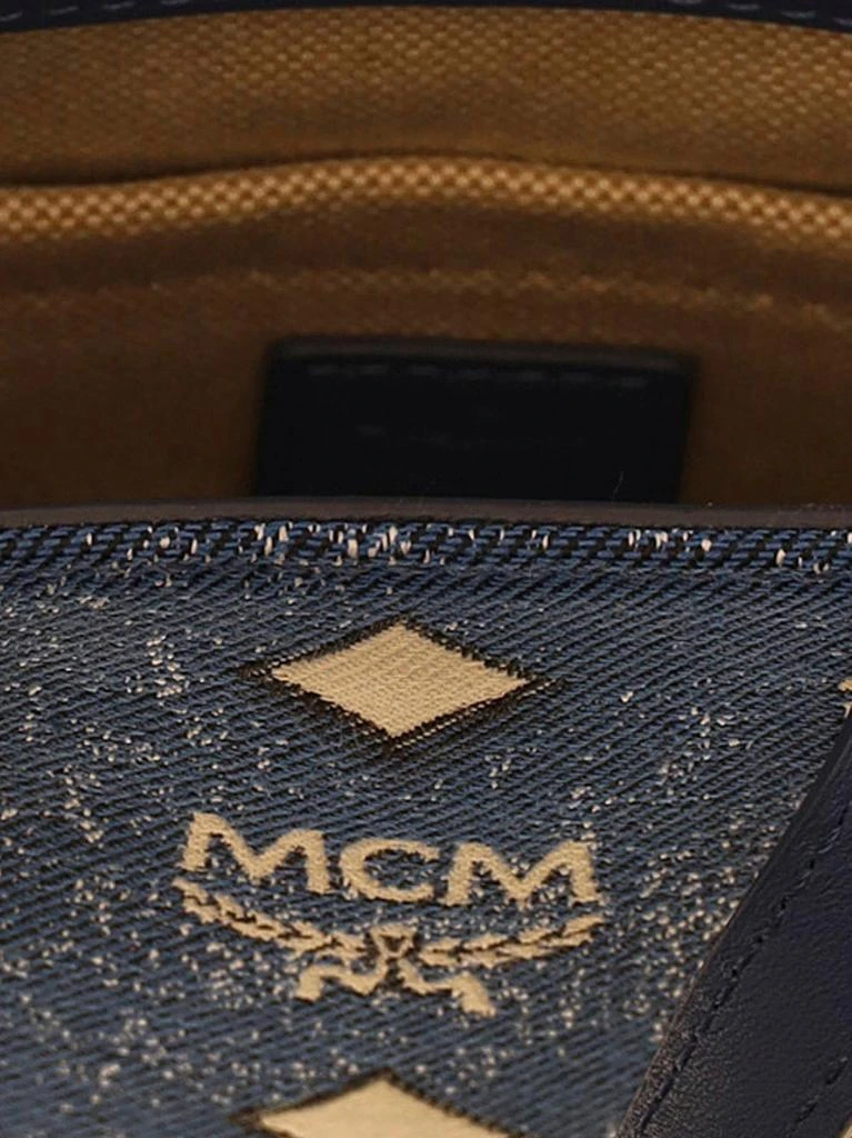 MCM MCM Aren Denim Mini Tote Bag 4