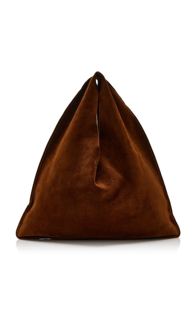 The Row The Row Small Bindle Suede Bag - Moda Operandi
