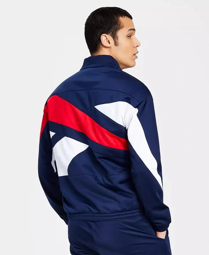  Men's Identity Vector Zip-Front Track Jacket