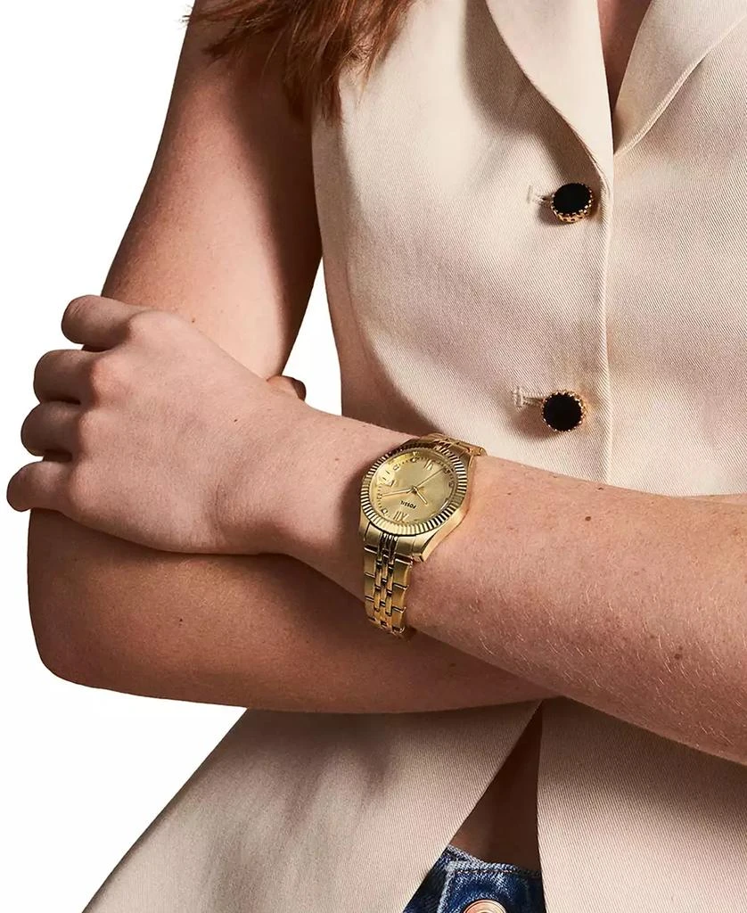 Fossil Women's Scarlette Three-Hand Date Gold-Tone Stainless Steel Watch 32mm 3