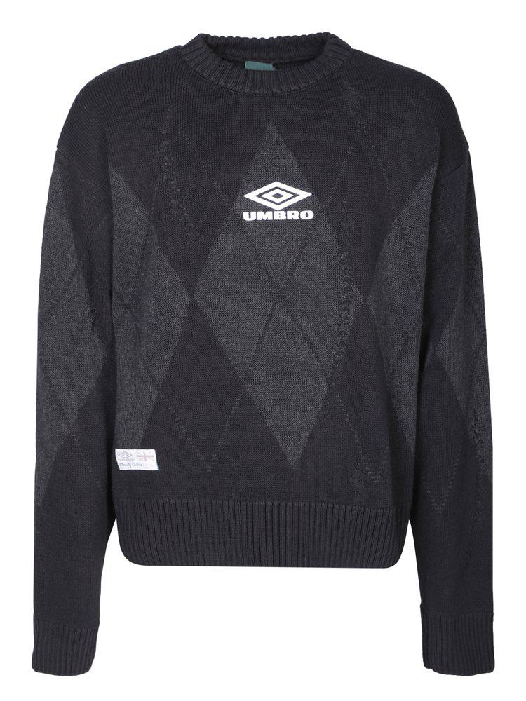 Umbro Umbro Argyle Knitted Jumper