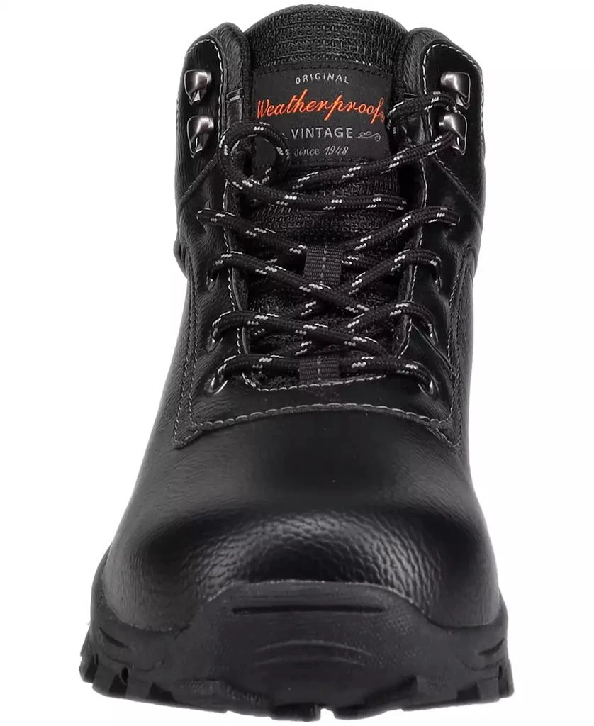 Weatherproof Vintage Men\'s Black Hiker Faux Leather Boots, Size 8M, New With Tag Weatherproof | Shoes | Weatherproof Vintage Mens Black Hiker  main image 4